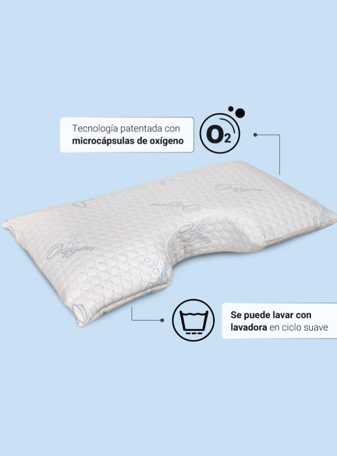 Almohada Slice con Micro Cápsulas de Oxígeno