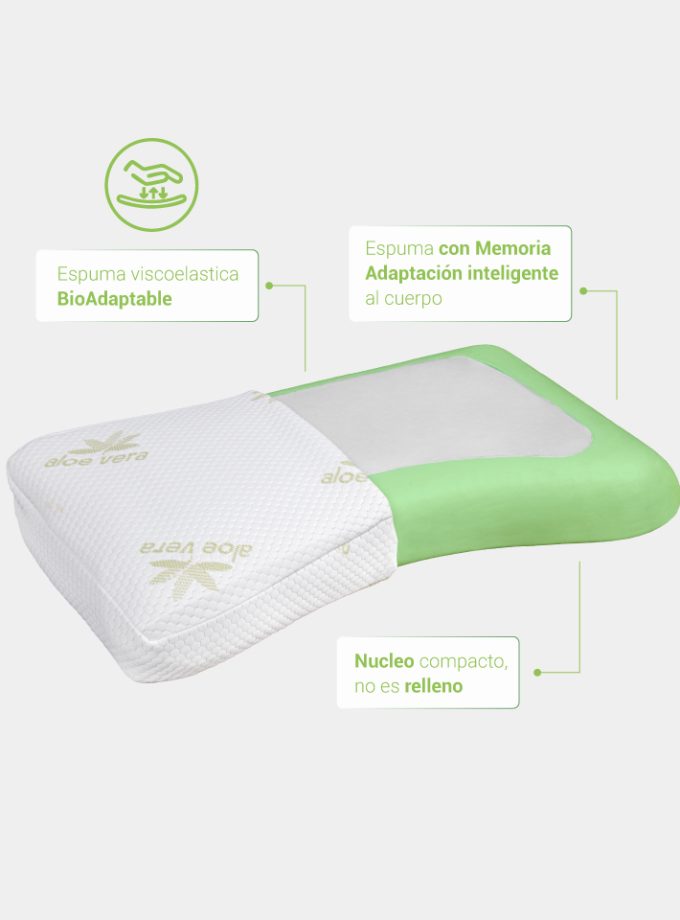 Almohada SLICE con Aloe Vera