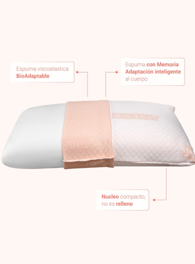 Almohada BioSalt - Tratamiento Sal del Himalaya