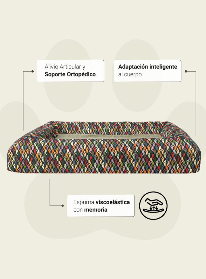 Iris Triángulos cama para Mascotas