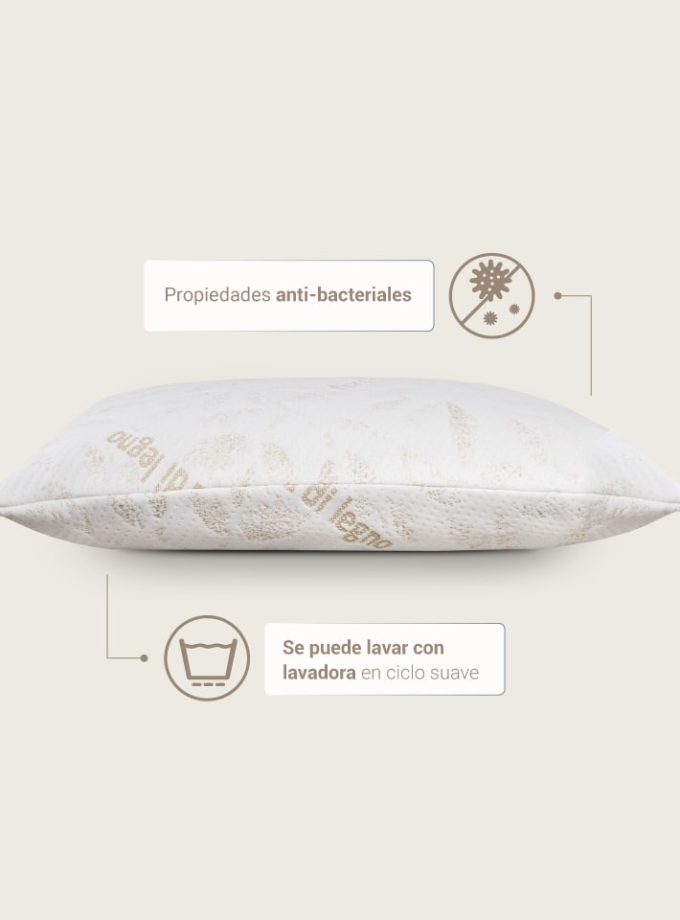 Almohada Fibra di Legno - Suavidad Natural que Respira Contigo