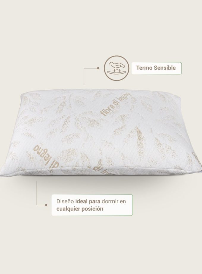 Almohada Fibra di Legno - Suavidad Natural que Respira Contigo